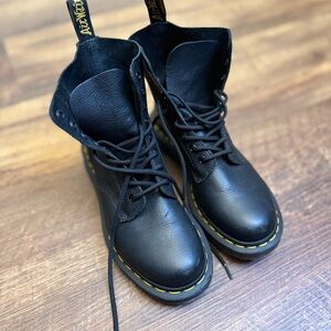 Dr. Martens Black Leather Boots